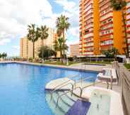 Kolam Renang 2 Benalmadena Costa II - First Line Beach 1BR Apartment