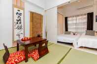 ห้องนอน 7mins Shinsaibashi Comfortable Apartment