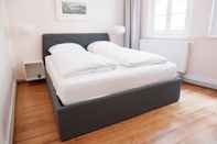 ห้องนอน 3-Zimmer Apartment mit 2 Bädern am Marktplatz