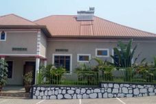 外部的 Aromas Motel