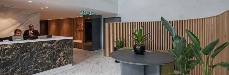 Lobby Modern Potts Point Apartment in Omnia