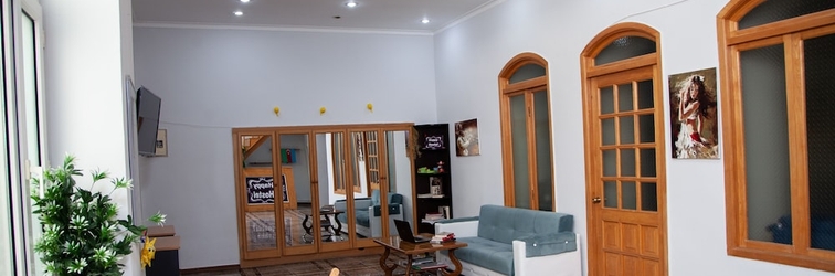 Sảnh chờ Happy Hostel