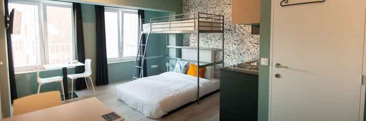 Bedroom Smartflats Budget Louvain Central