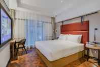 Kamar Tidur Manxin Hotel Qingdao Zhanqiao