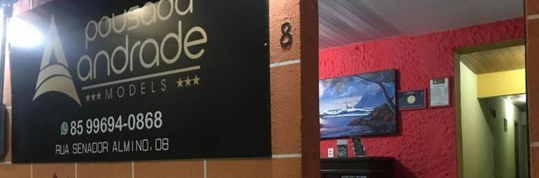 로비 Pousada Andrade Models & Orlando