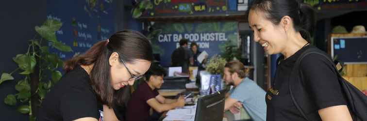 Lobby Cat Ba Pod Hostel