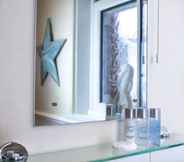 In-room Bathroom 2 Lux Blu - Truro Apartment