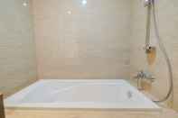 In-room Bathroom Comfortable and Modern 2BR Menteng Park Apartment