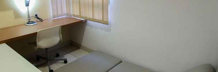 Kamar Tidur Modern 1BR with Sofa Bed @ Cinere Bellevue Apartment