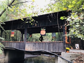 Exterior 4 Covered Bridge Cabin