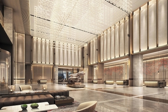 Lobby 4 Wuhan Marriott Hotel Hankou