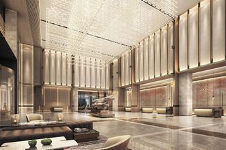 Lobby 4 Wuhan Marriott Hotel Hankou