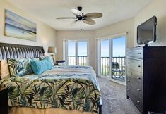 Bedroom 5 Land's End 402 Building 6 Beachfront With Private Balcony!