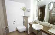 ห้องน้ำภายในห้อง 3 Landhotel Geiselwind