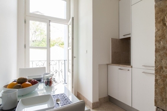 Bedroom 4 ALTIDO Elegant 3BR Apt w/terrace in Baixa, 3mins to Lisbon Cathedral