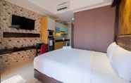 Kamar Tidur 4 Exquisite Studio Menteng Park Apartment