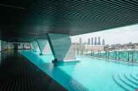 Swimming Pool Exquisite Studio Menteng Park Apartment