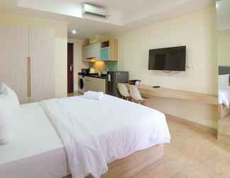 Kamar Tidur 2 Comfy Studio Room with City View at Menteng Park Apartment