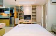 Bedroom 7 Minimalist with City View Studio @ Menteng Park Apartment