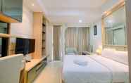 Bilik Tidur 6 Minimalist with City View Studio @ Menteng Park Apartment