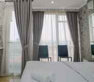 Bedroom 2 Tranquil Studio Apartment at Menteng Park