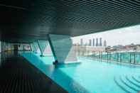 Swimming Pool Stunning Studio Room at Menteng Park Apartment