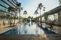 Swimming Pool Elegant and Spacious 1BR Apartment at Citylofts Sudirman