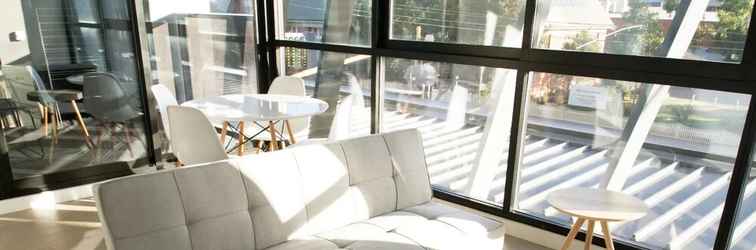 ล็อบบี้ Modern Light-filled Luxury 1bedroom Apartment in South Melbourne