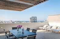 Common Space 2BDR Roof Top Sea View Neve Tsedek TL56