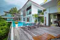 Hồ bơi 4BR Seaview Villa with Gym and Cinema Room