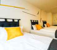 Bedroom 3 Designer hostel room for 4 2D