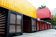 ภายนอกอาคาร Nomada Container Hotel Panama City