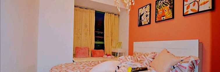 Phòng ngủ Avatar Lost World Queen Bed & City View Apartment