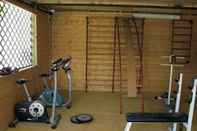 Fitness Center Tidy Chalet with Terrace near Sea