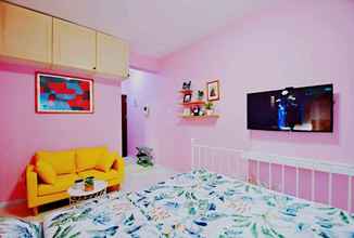 Bedroom 4 Avatar Fireworks Queen Bed Studio in Center Futian