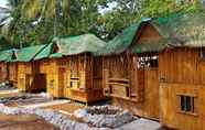 ภายนอกอาคาร 6 Nirvana Bamboo Houses