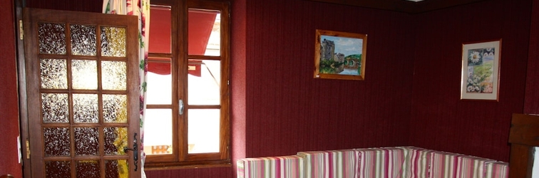 Lobby Auberge Aux Portes de Conques