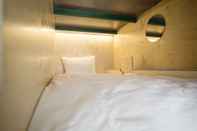 Bedroom Green Marmot Capsule Hotel Zurich