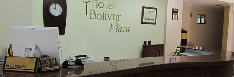 Lobi Hotel Bolivar Plaza Pasto