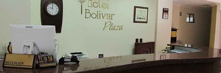 ล็อบบี้ Hotel Bolivar Plaza Pasto