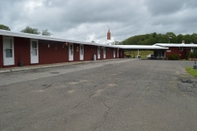 Exterior Copper Lantern Motor Lodge