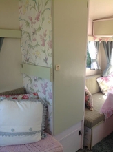 Bedroom 4 Kitty Unique 60s Caravan set in Pretty Garden