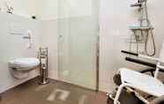 In-room Bathroom 2 Wheelchair-friendly House With Sauna at the German Border