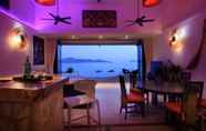 Bar, Kafe dan Lounge 6 8 Bedroom Sea Front Twin Villa Koh Phangan SDV231/234-By Samui Dream Villas