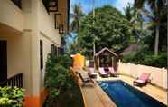 สระว่ายน้ำ 5 8 Bedroom Sea Front Twin Villa Koh Phangan SDV231/234-By Samui Dream Villas