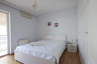 ห้องนอน 4 Ano Glyfada- A Big Comfortable Apartment