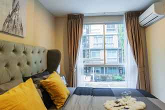 ห้องนอน 4 Near BK University Quiet Condo in Rama4 bkb136