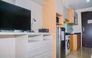 Kamar Tidur 7 Relaxing Studio Apartment at Menteng Park