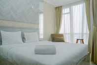 Kamar Tidur Relaxing Studio Apartment at Menteng Park