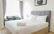 Bedroom 3 Newly Furnished Studio Apartment at Menteng Park